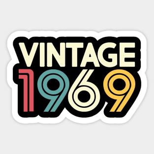 Birthday 1969 Sticker